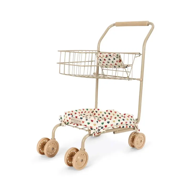 Chariot de courses Coeur Coloré - Konges Sløjd