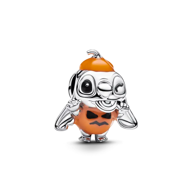 Charm Pandora Disney Stitch Citrouille d’Halloween – Édition limitée