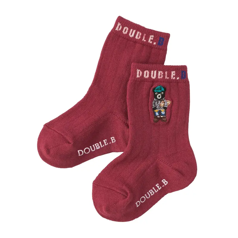 CHAUSSETTES ROUGE DOUBLE B