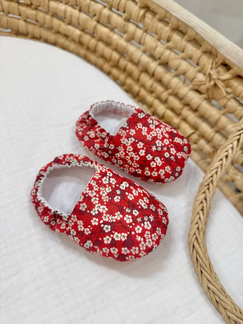 chaussons bébé Liberty-Mitsi