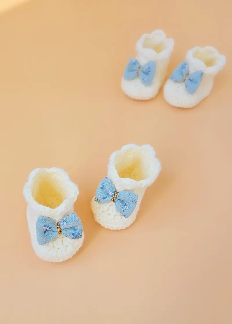 Chaussons bébé personnalisés – cadeau pour bébé fille