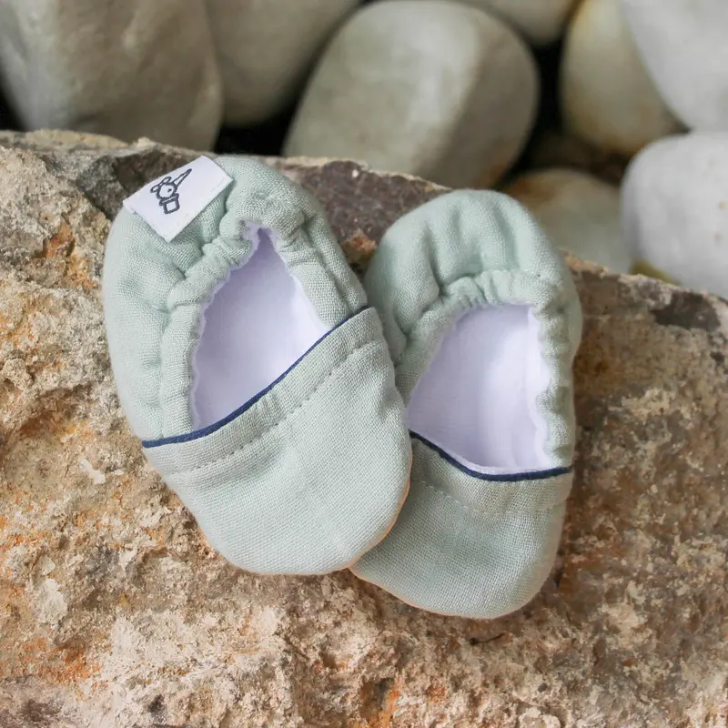 Chaussons bébé Vert