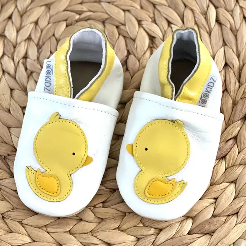 Chaussons en cuir souple Lookidz - Canard