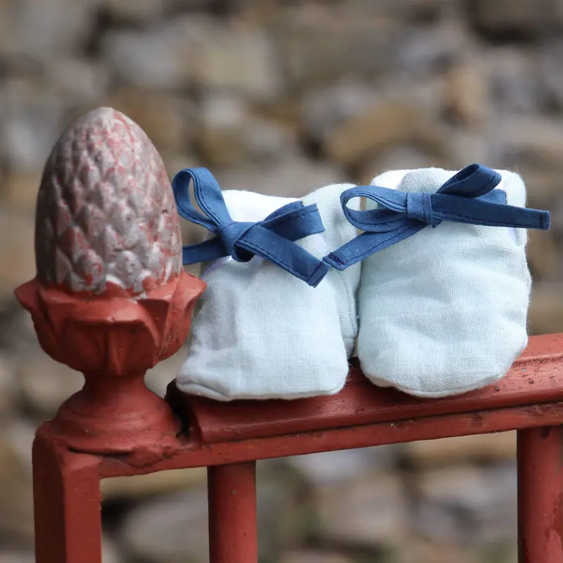 Chaussons naissance Vert