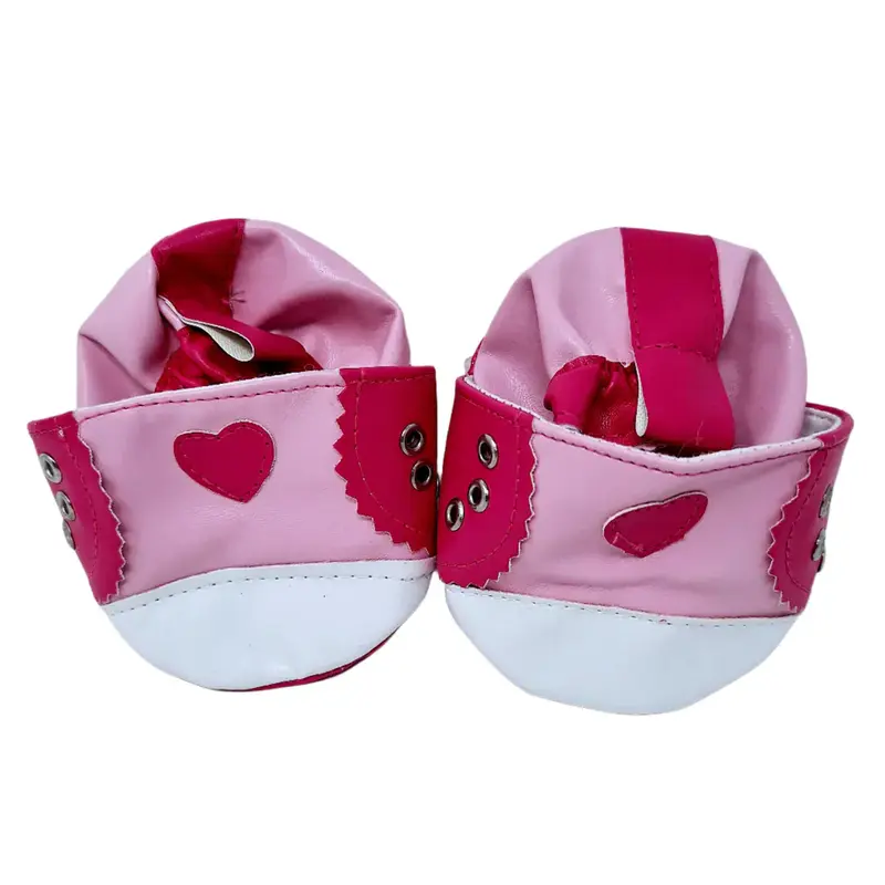 Chaussure Rose Coeur