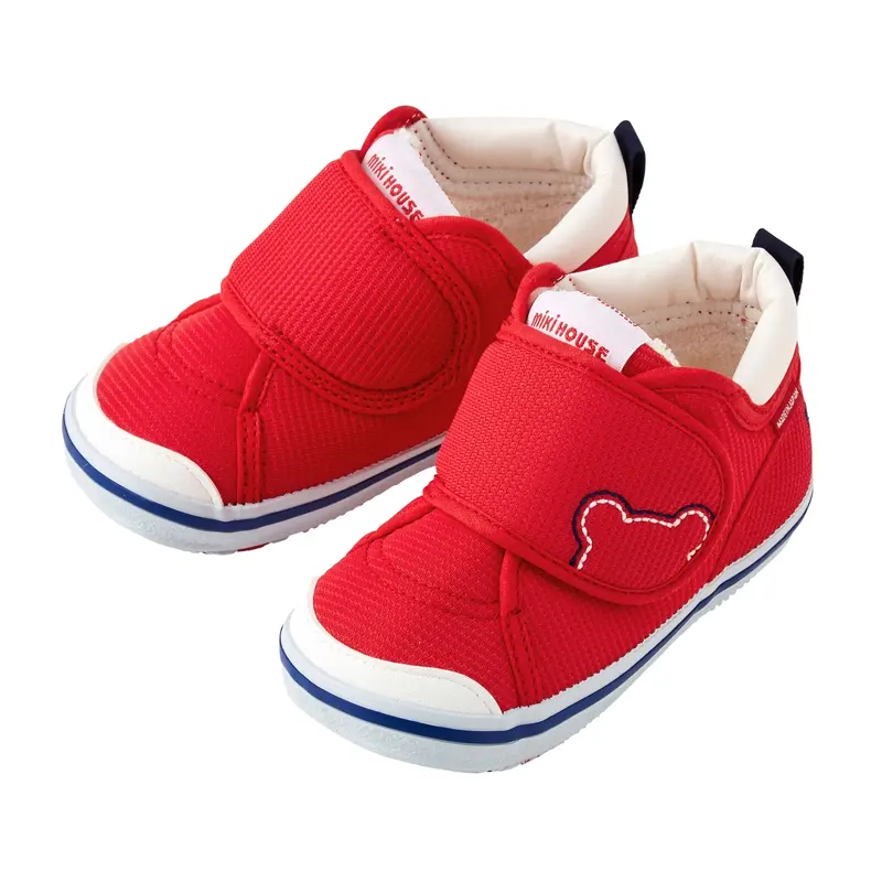 CHAUSSURES ICONIQUES ROUGES MIKI HOUSE 1971