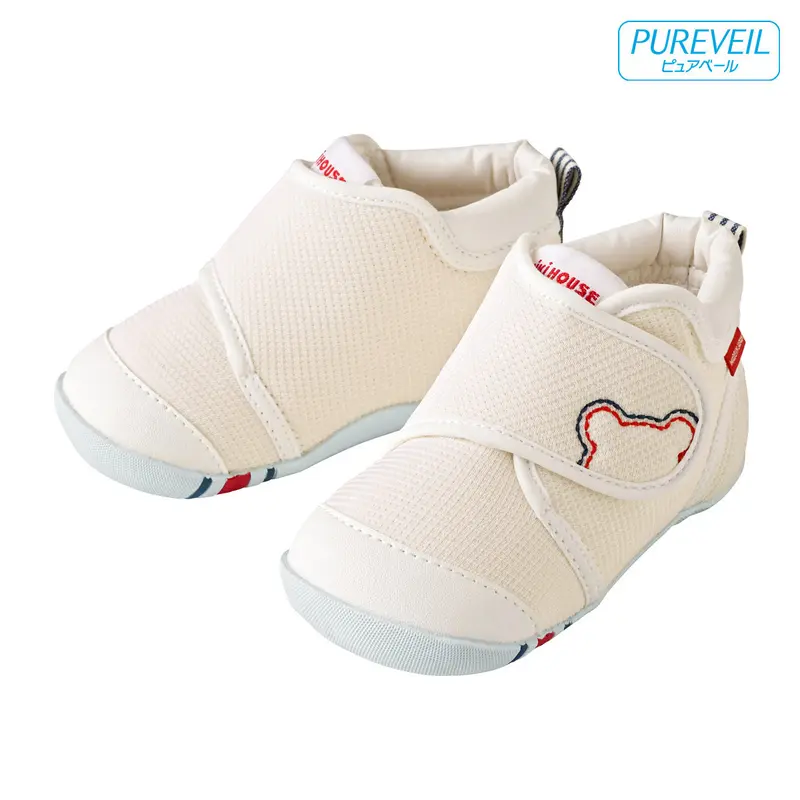 CHAUSSURES PREMIERS PAS MY FIRST ICONIQUES 1971 BLANC CASSÉ