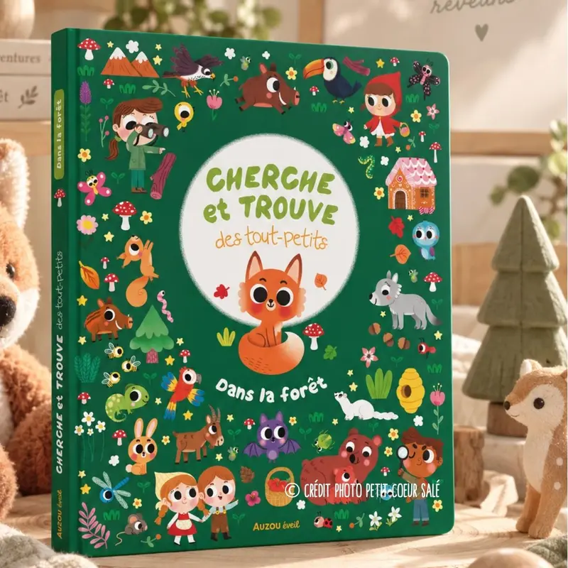 Cherche et trouve des tout-petits – Dans la forêt - AUZOU