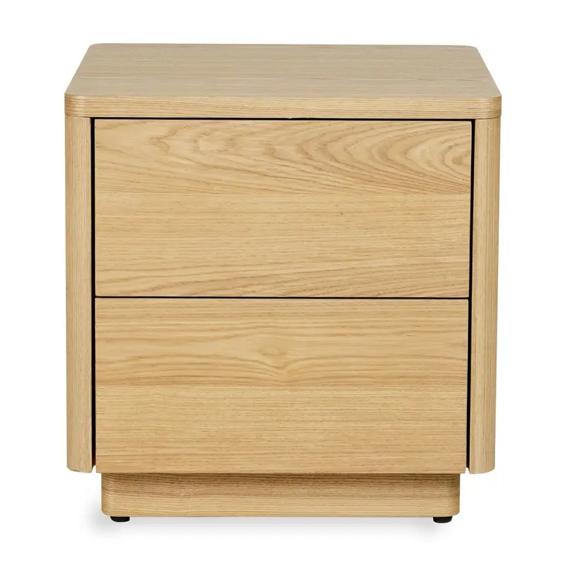 Chevet, 2 Portes - Bois de Frêne Naturel