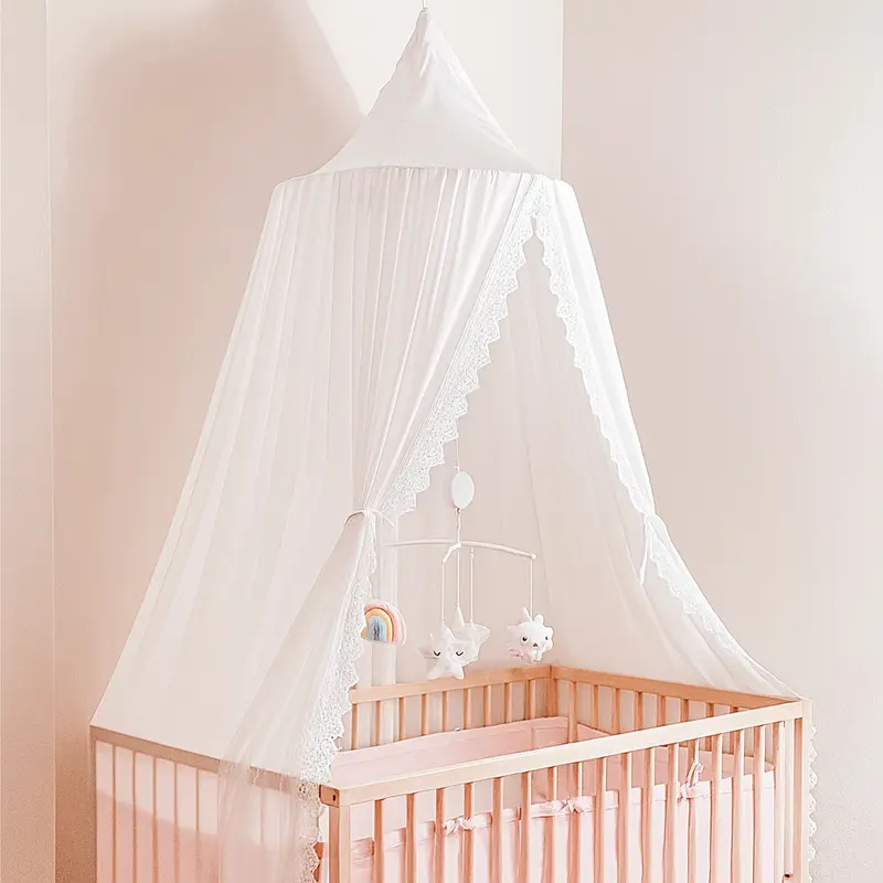 Ciel de Lit Bébé Blanc │ Névélia