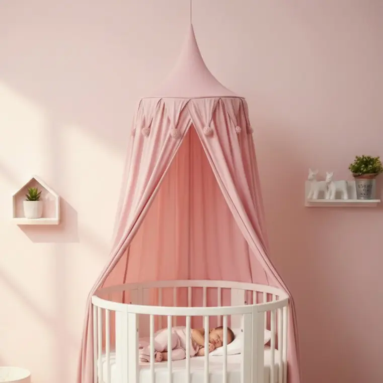 Ciel de lit bébé fille | Étoile Filante