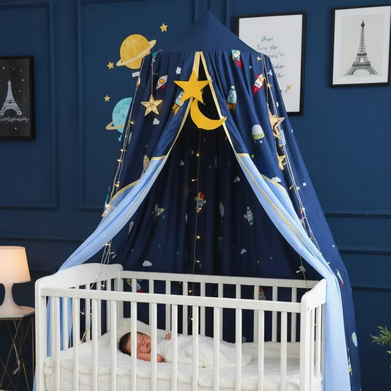 Ciel de lit bébé garçon | Spatial