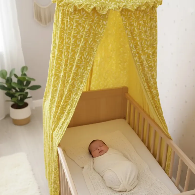 CIEL DE LIT BEBE | Mousseline Coton