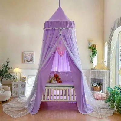 Ciel de lit bébé - Twinkle Nest™- Violet