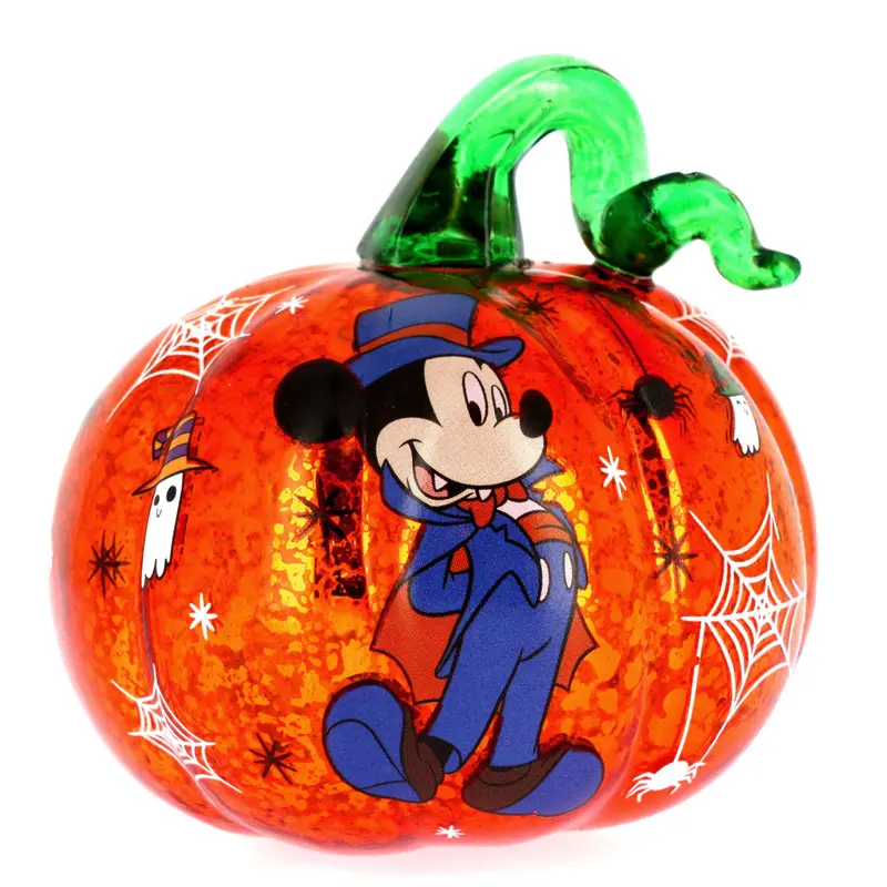 Citrouille en verre Mickey