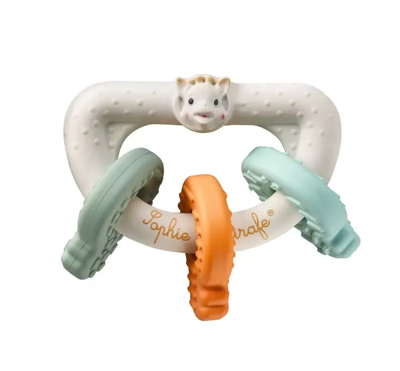 Clés de dentition texturées – Sophie la girafe