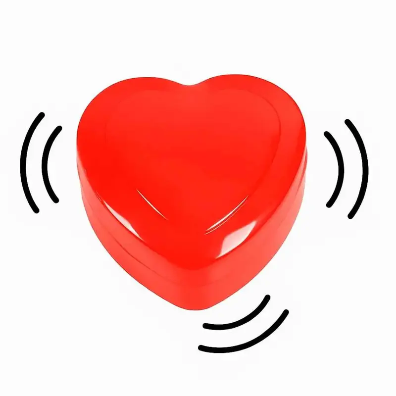 Coeur qui bat pour Peluche