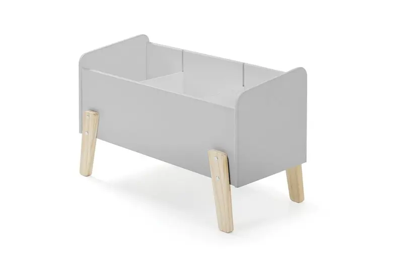 Coffre à Jouets KIDDY Gris