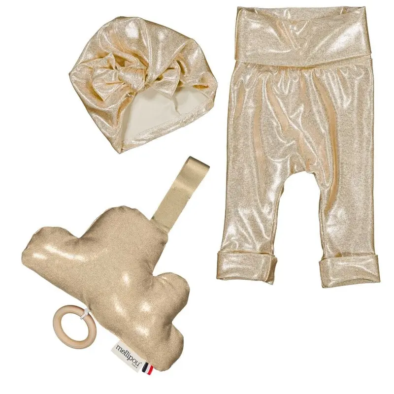 Coffret bébé Disco doré - Chantal
