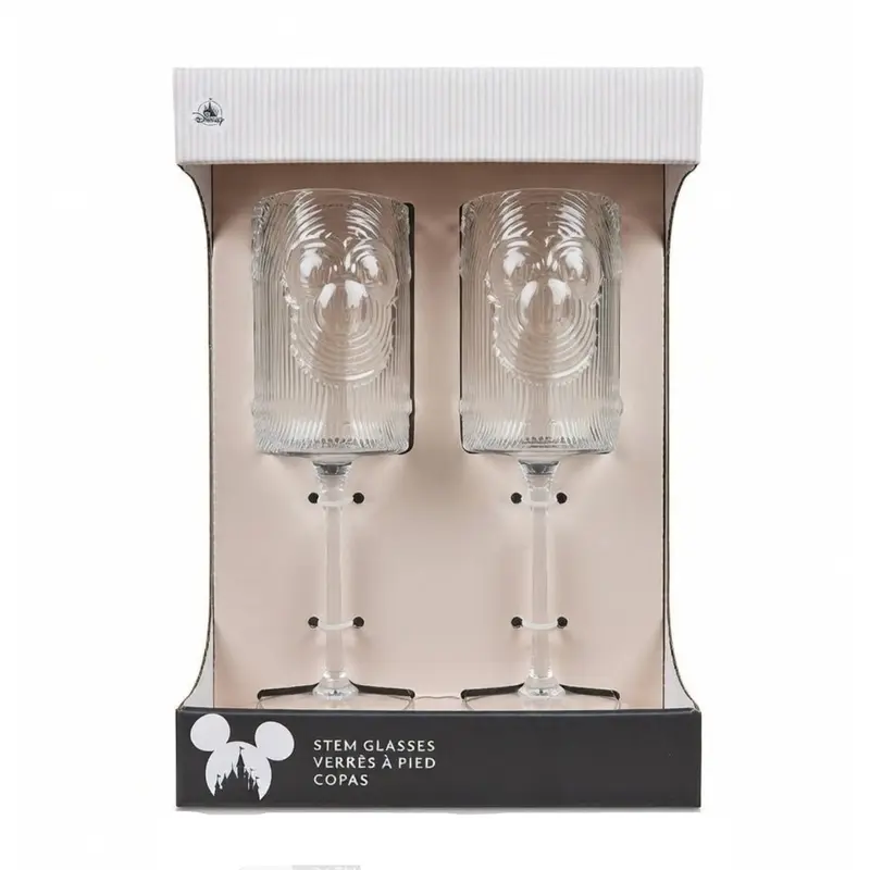 Coffret de 2 verres à pied Mickey Mouse – Disneyland Paris