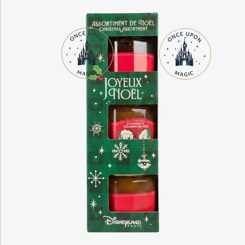 Coffret de 3 confitures de Noël – Disneyland Paris