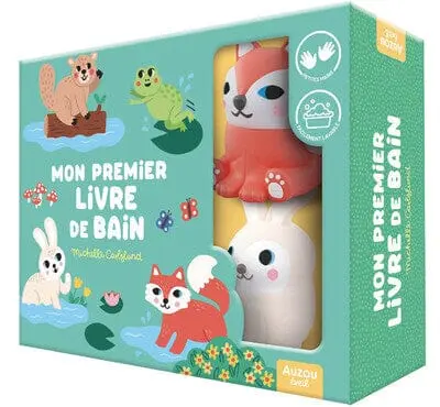 COFFRET LIVRE BAIN RENARD - AUZOU