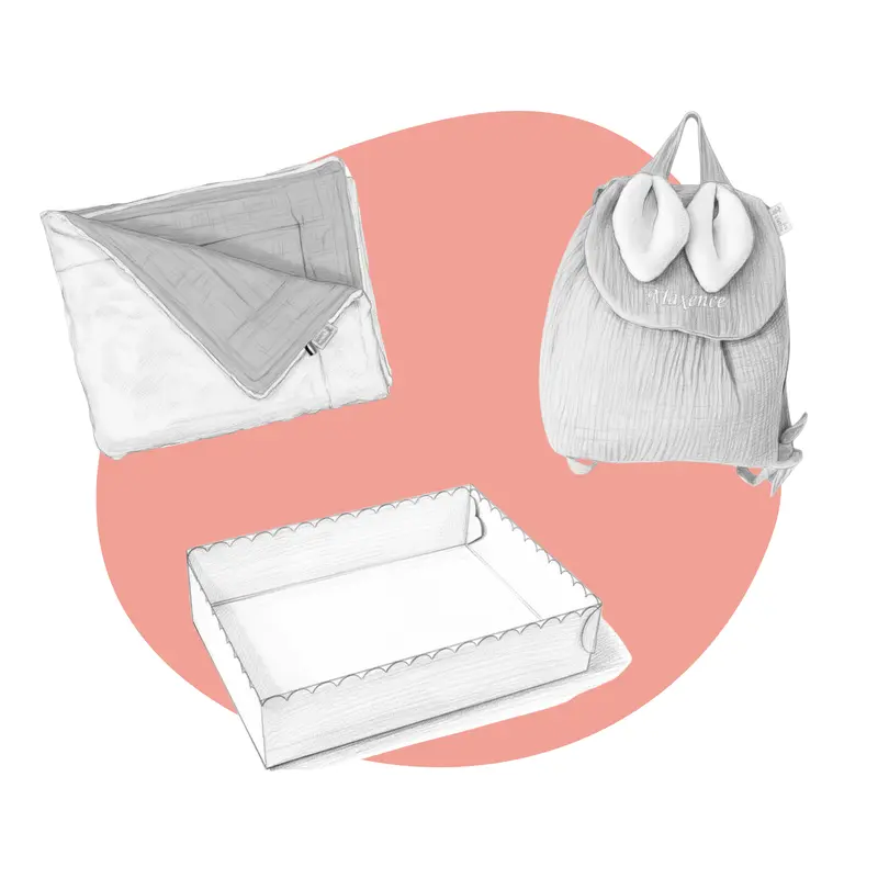 Coffret Must Have terracotta - Idéal rentrée maternelle