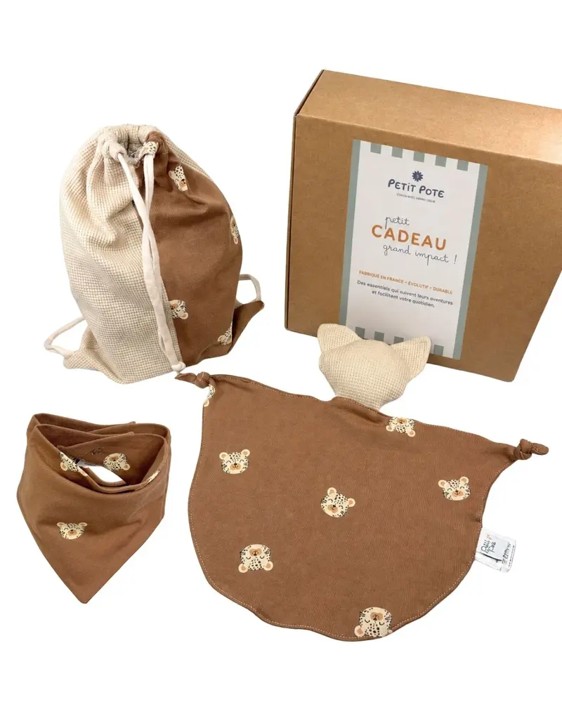 Coffret naissance Doudou Bavoir