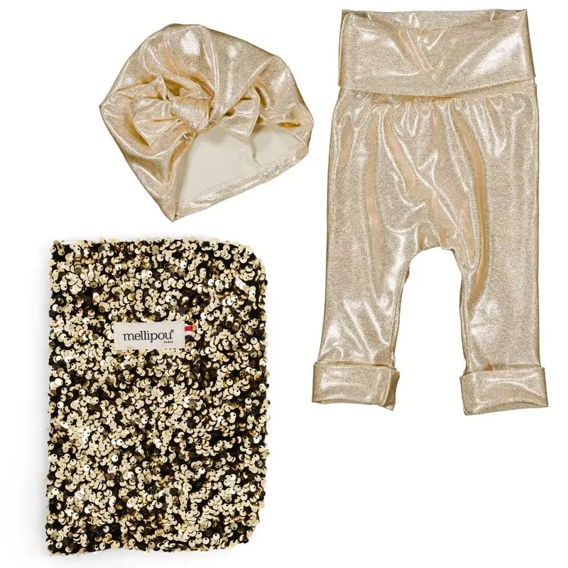 Coffret naissance duo doré – Chantal