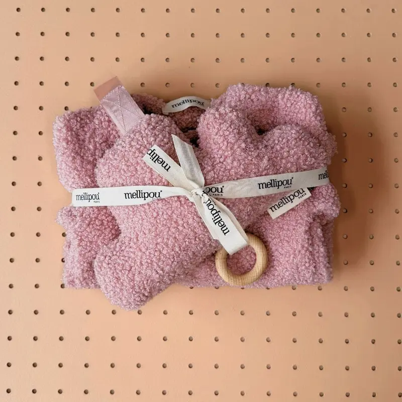 Coffret naissance pyjama et coussin - Pink