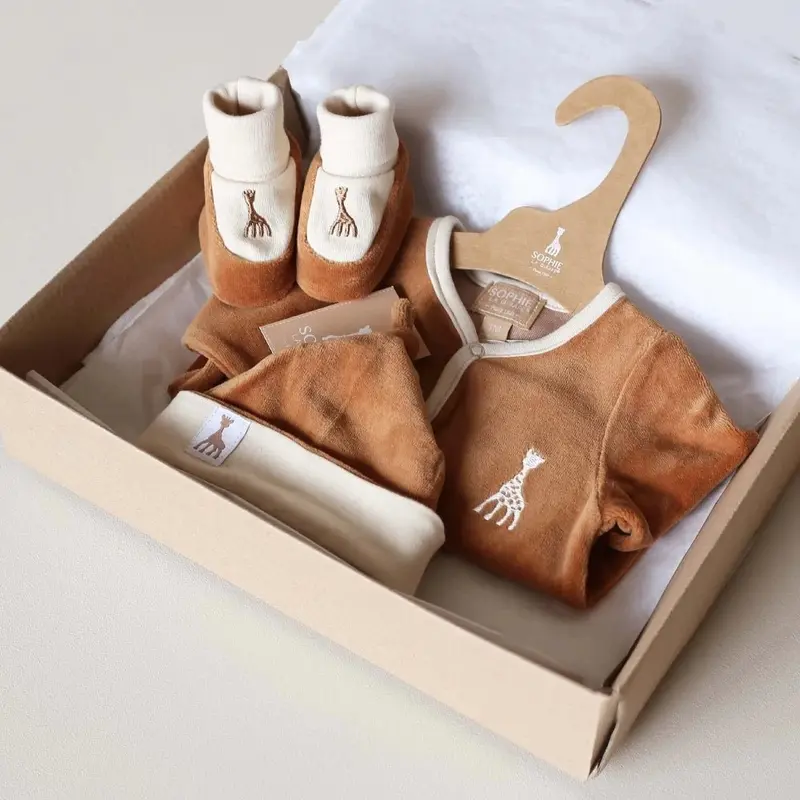 Coffret Naissance Sophie la Girafe - Camel