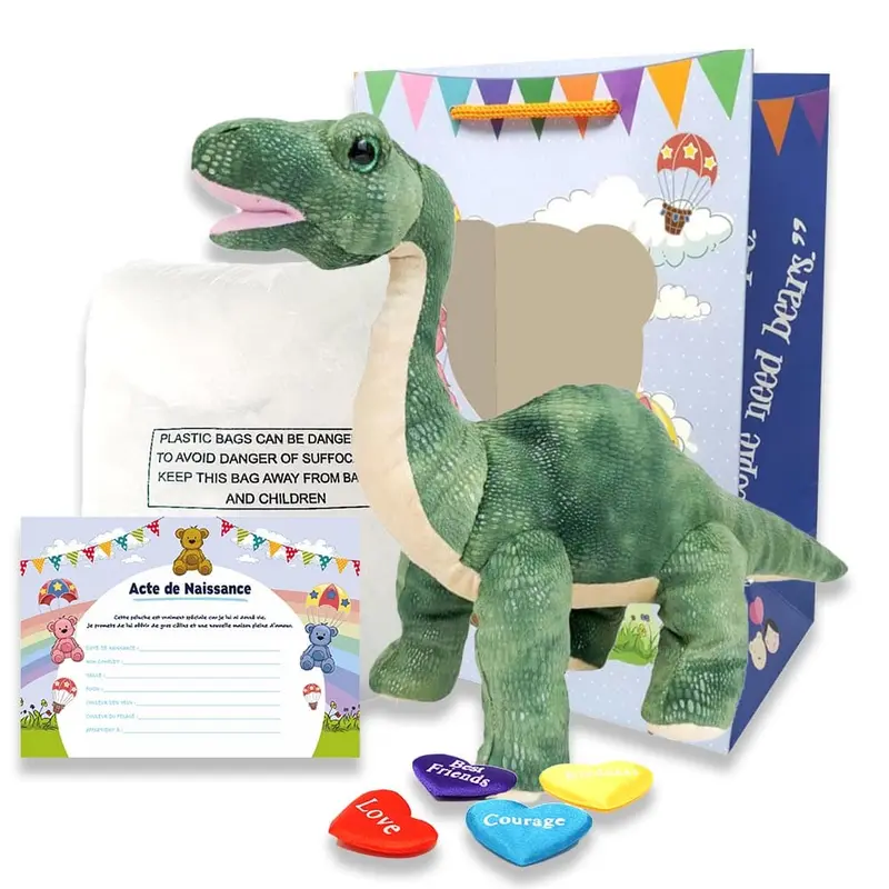 Coffret Peluche à Créer - Brontosaure