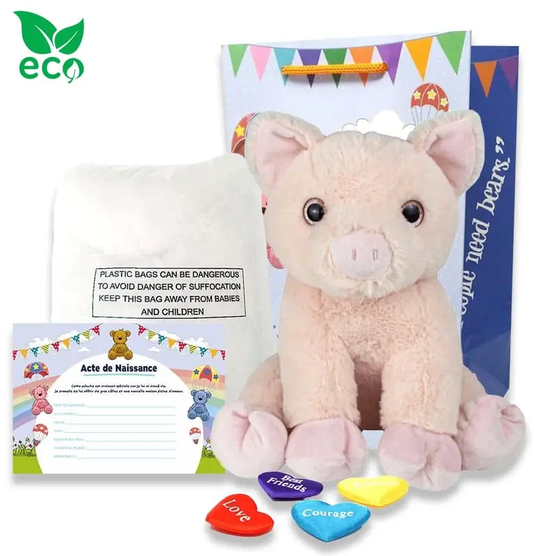 Coffret Peluche à Créer - Cochon ECO