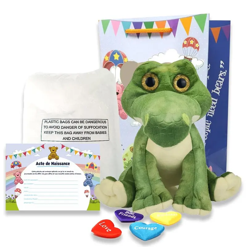 Coffret Peluche à Créer - Crocodile