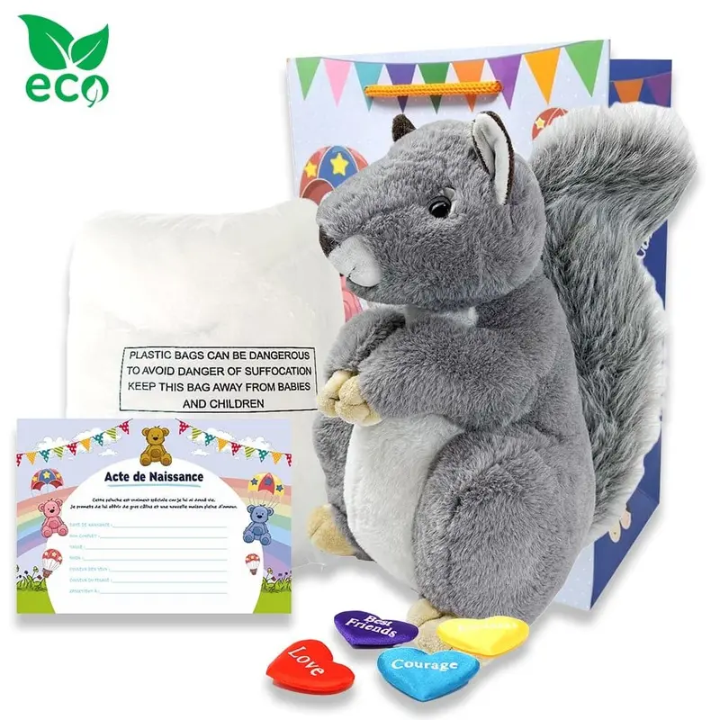 Coffret Peluche à Créer - Écureuil
