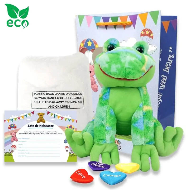 Coffret Peluche à Créer - Grenouille ECO