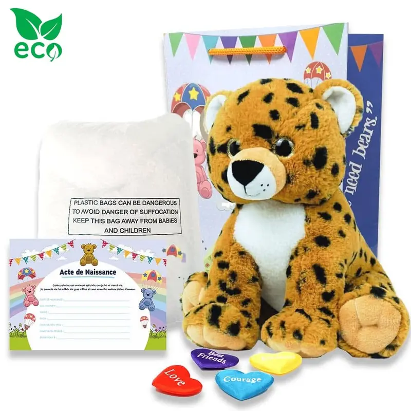 Coffret Peluche à Créer - Guépard ECO
