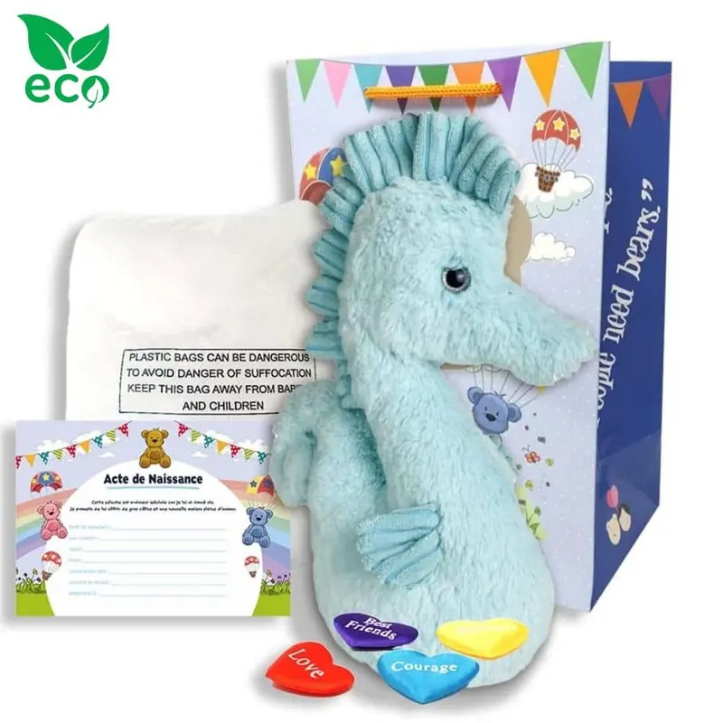 Coffret Peluche à Créer - Hippocampe ECO