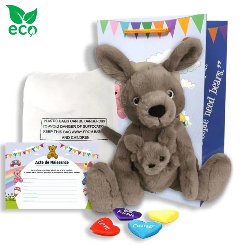 Coffret Peluche à Créer - Kangourous ECO