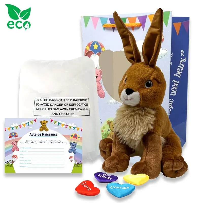 Coffret Peluche à Créer - Lapin ECO
