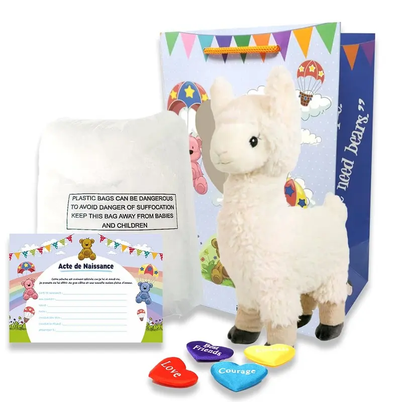 Coffret Peluche à Créer - Llama du Pérou
