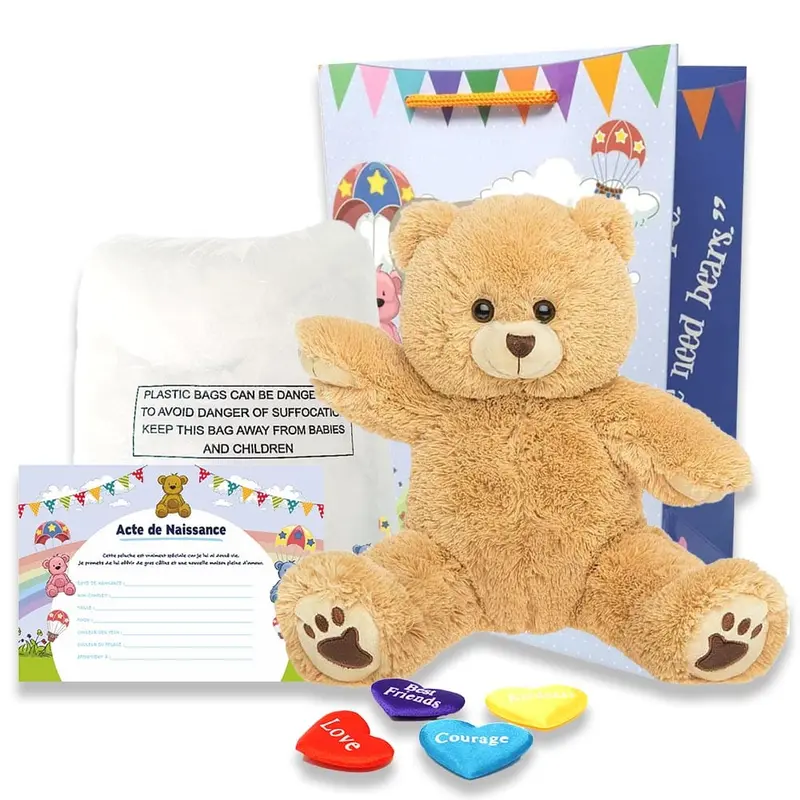 Coffret Peluche à Créer - Ours Hirsute