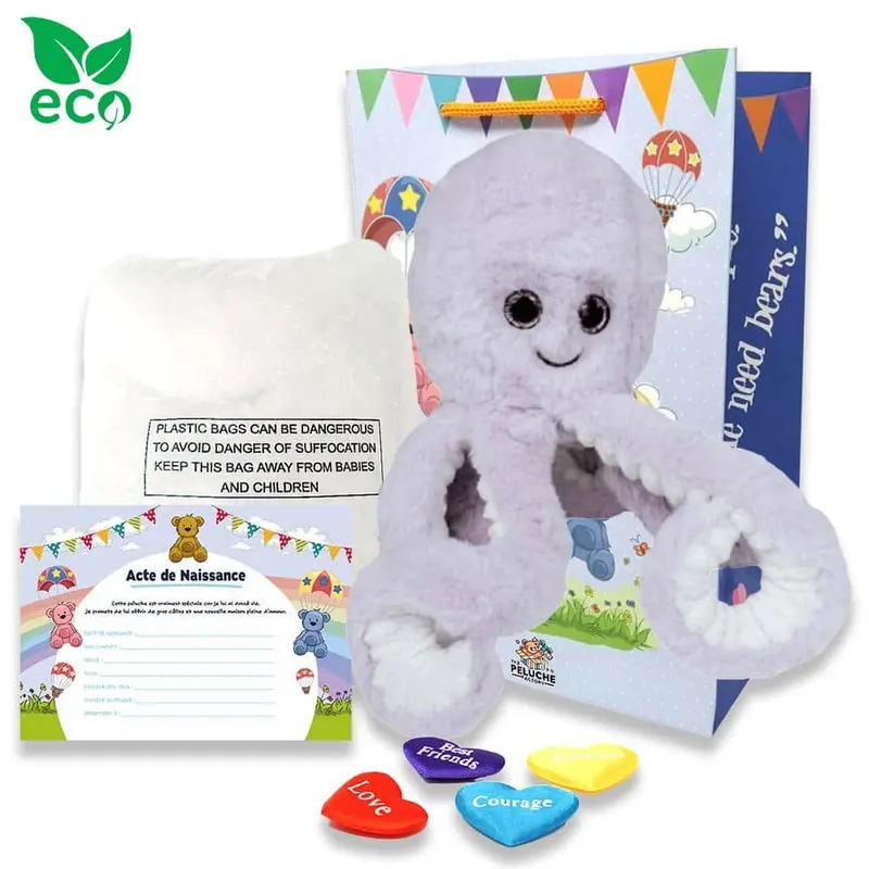 Coffret Peluche à Créer - Pieuvre ECO
