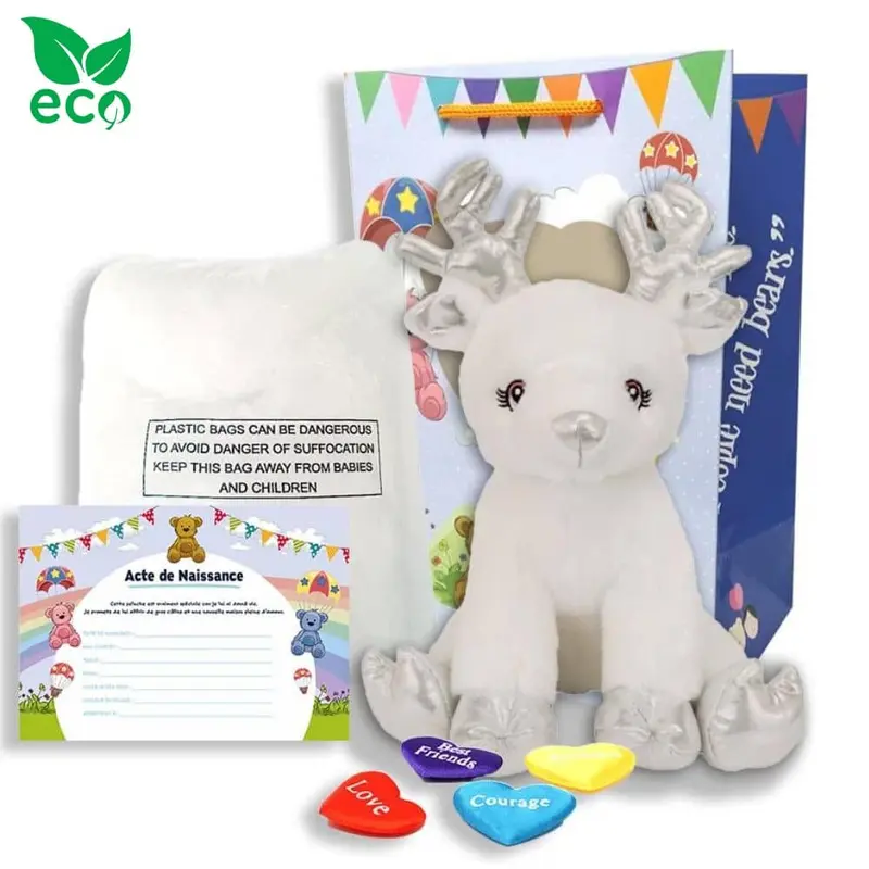 Coffret Peluche à Créer - Renne des Neiges ECO