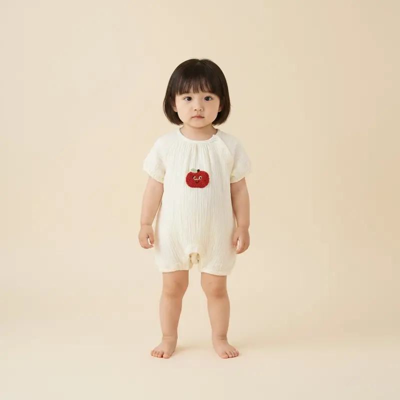 Combinaison Bébé Été Coton – Body Manches Courtes 0-2 ans | Choupinoo