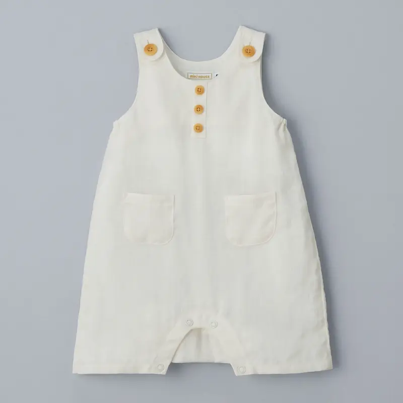 COMBINAISON BLANCHE GOLD LABEL EN LIN