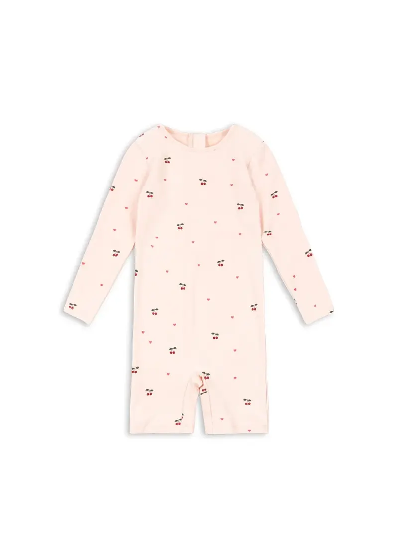 combinaison de bain merle cherry coeur rose - Konges Sløjd