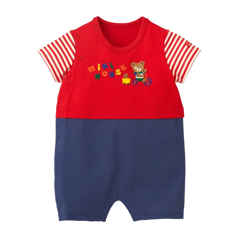 COMBINAISON MOTIF OURSON À VÉLO
