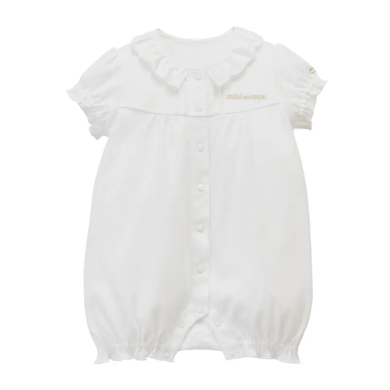 COMBINAISON SHORT BLANC BÉBÉ