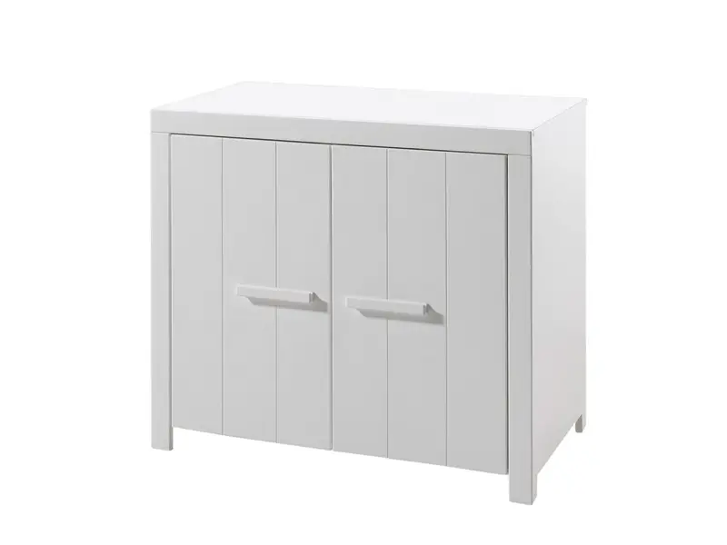 Commode ERIK 2 Portes Blanc